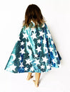 Sequin Cosmic Cape – Blue