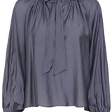 Talia Blouse-Grey