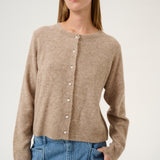 Noabelle Cardigan- Brown