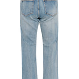 Dango High Straight Jeans - Light Blue