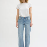 Dango High Straight Jeans - Light Blue