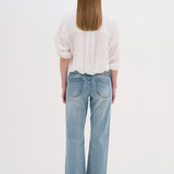 Dango High Straight Jeans - Light Blue