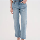 Dango High Straight Jeans - Light Blue