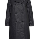 Gianna Trenchcoat- Black