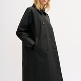 Gianna Trenchcoat- Black