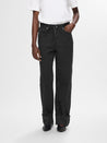 Roby Wide Leg Jeans - Black