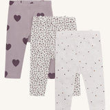 Liva Leggings 3 Pack - Purple Dove