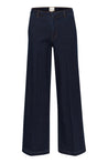 Lara Wide Pants - Brown Stitch