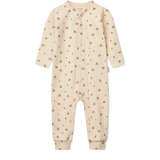 BIRK PRINTED PYJAMAS JUMPSUIT - PEACH