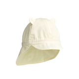 GORM REVERSIBLE SEERSUCKER SUN HAT WITH EARS- LEMONADE