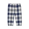 Relaxed Pants - Blue Check