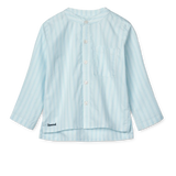 ASHTON STRIPE SHIRT - SKY