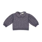 Collar Sweater - Stardust Golden Floral