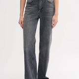 Louis High Wide Jeans - Grey