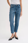 Mommy 28” Jeans - Medium Blue