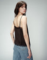 Ombre Cami Top - Black