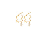 Small Bay Earrings - Gold