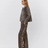 Abigail Trousers- Leopard