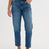 Mommy 28” Jeans - Medium Blue