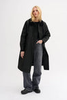 Gianna Trenchcoat- Black