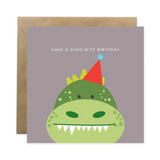 Dino-mite Birthday Card