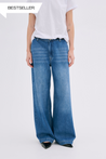 Malo Wide Jeans - Vintage Blue