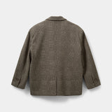 Chantally Blazer - Brown Check