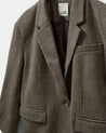 Chantally Blazer - Brown Check