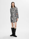 Ari Short Sequin Dress- Silver