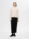 Sia High Neck Knit - Birch