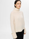 Sia High Neck Knit - Birch