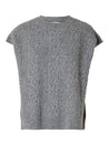 Elina Knit Vest- Grey