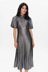 Simma Midi Dress - Silver