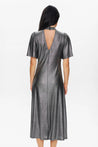 Simma Midi Dress - Silver