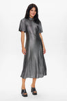 Simma Midi Dress - Silver