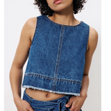 Dafne Denim Top