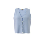 Maurane Top- Light Blue