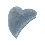 Grande Heart Claw Clip- Sky Blue