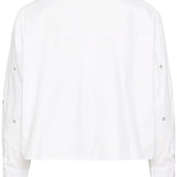 Roysin Short Shirt - Bright White