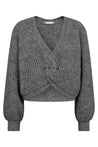 Cozy Twist Knit - Grey